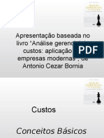 Analise Gerencial de Custos Bornia