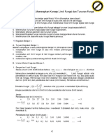 Limit Fungsi Dan Fungsi Turunan PDF