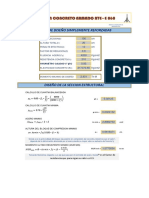 Calculo de Acero E-060 Peru