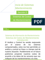 Sistemas de Costo de Mantenimiento