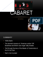 Cabaret Presentation