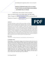 A Low Overhead Minimum Process Global Snapshop Collection Algorithm For Mobile Distributed System