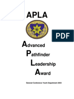 Advanced Pathfinder Leadership Award