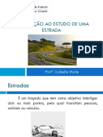 Aula 1 - Introdução Ao Estudo Da Estrada (UFCG - EC)