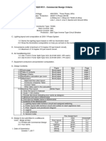 EE 503 / EE51FC1 - Commercial Design Criteria