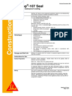 Sikatop - 107 Seal: Cementitious Waterproof Coating