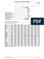 Design Weather Parameters & Mshgs