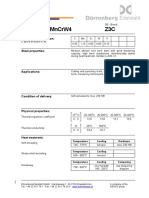 1.2510 100Mncrw4 Z3C: Chemical Composition