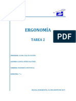 Ergonomía y Su Relación Con Otras Ciencias