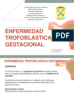 Enfermedad Trofoblástica Gestacional (Modificada)