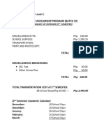 Manlangit, Christian Louie S. Dr. Pio Scholarship Program (Batch 19)