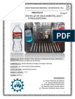 Prac.1 Determinación Del PH de Agua Embotellada y Otras Muestras.