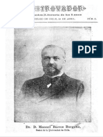 Revista El Trovador. Publicación Literaria de Los Lunes. Año I, #2. Santiago 29 de Abril de 1901