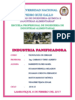 Industria de La Panificación Word