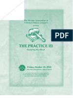 The Practice Iii: The Florida Association of Criminal Defense Lawyers