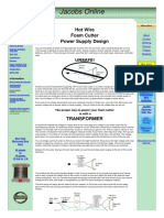 Nichrome Wire Power Supply Design