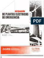 To de Instalacion de Plantas de Emergencias