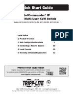 Quick Start Guide: Netcommander Ip Cat5 Multi-User KVM Switch