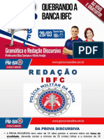 Redação - Pm-Ba (Ibfc)