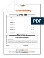 IIT JEE Main Advnaced Physical Chemistry 12th Electrochemistry