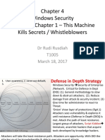 Chapter 4 Windows Security 26 Mar2017