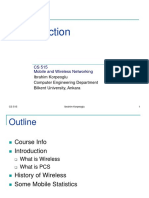 CS 515 Mobile and Wireless Networking: Ibrahim Korpeoglu Computer Engineering Department Bilkent University, Ankara