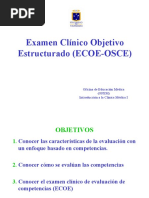 Presentacion Examen Clinico Objetivo Estructurado Ecoe Osce