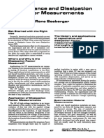 Capacitance and Dissipation Factor Measurements