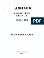 1991 Kashmir A Disputed Legacy 1846-1990 by Lamb S PDF