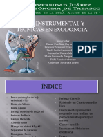 Instrumental para Exodoncia 