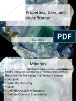 The Study of Minerals