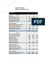 GB - Flujo de Caja, Presupuestos, Cronograma y Benchmark