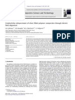 Conductivity Enhancement of Silver Filled Polymer Composites Through Electric Field Alignment