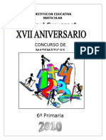 Examen Concurso de 6to Primaria Ok