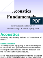 Acoustics 4-30-09