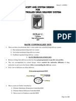 Rate Controlled Drug Delivery Systems (CRDDS) - ORIGINAL