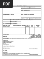 Proforma Invoice