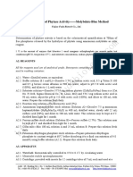 Determination of Phytase Activity - Molybdate-Blue Method: A1. Principle