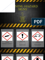 Warning Hazard Signs