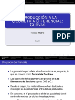 Geometría Diferencial - Curvas