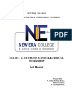 EEW Lab Manual - Final