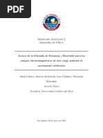 Acerca de La Fórmula de Feynman - Heaviside para Los Campos Electromagnéticos de Una Carga Puntual en Movimiento Arbitrario