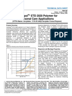 TDS 187 Carbopol ETD 2020 Personal Care Applications PDF