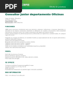 Consultor Junior Oficinas Barcelona