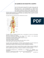 Los Elementos Quimicos en Nuestro Cuerpo