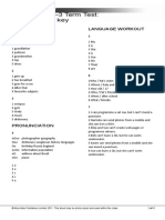 NI1 Term Test U1 To 3 Standard Higher Answer Key