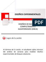 Diseño Experimental DBCA