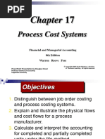 Process Cost Systems: Financial and Managerial Accounting 8th Edition Warren Reeve Fess