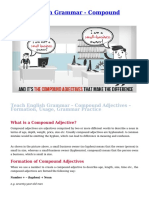 Teach English Grammar - Compound Adjectives