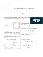 Prueba China Del Teorema de Pitagoras